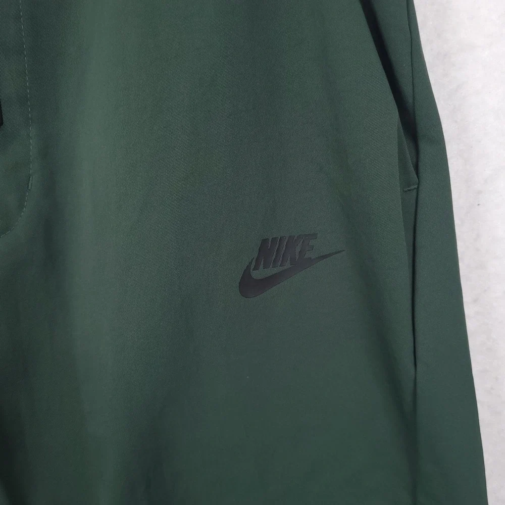 Nike Sportswear Tech Woven Pants Green Small Gorpcore Casual Tapered AR3221 073